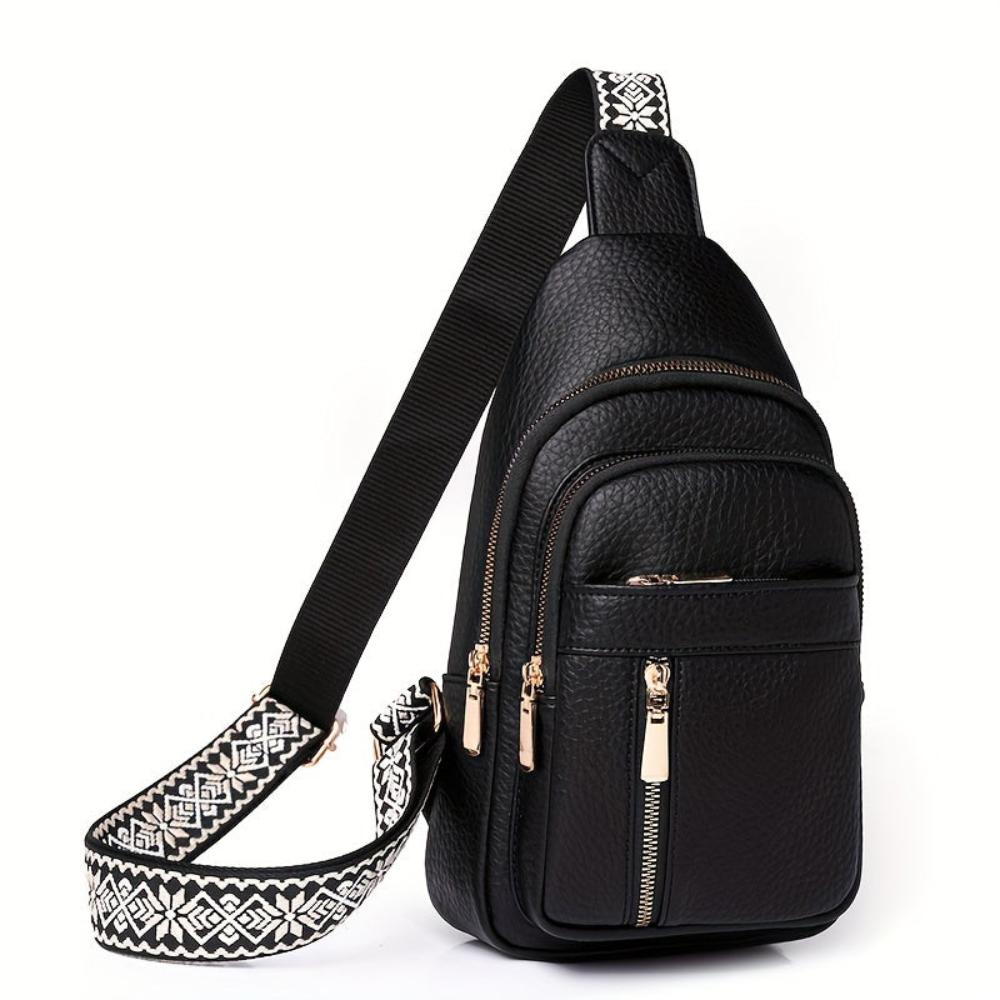 Women's Margaret Pebbled Vegan Leather Sling Crossbody Bag