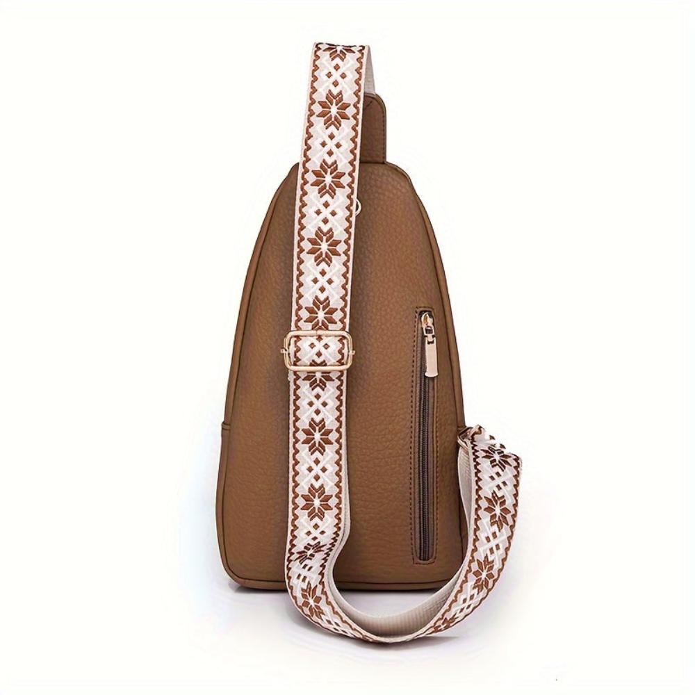 Women's Margaret Pebbled Vegan Leather Sling Crossbody Bag