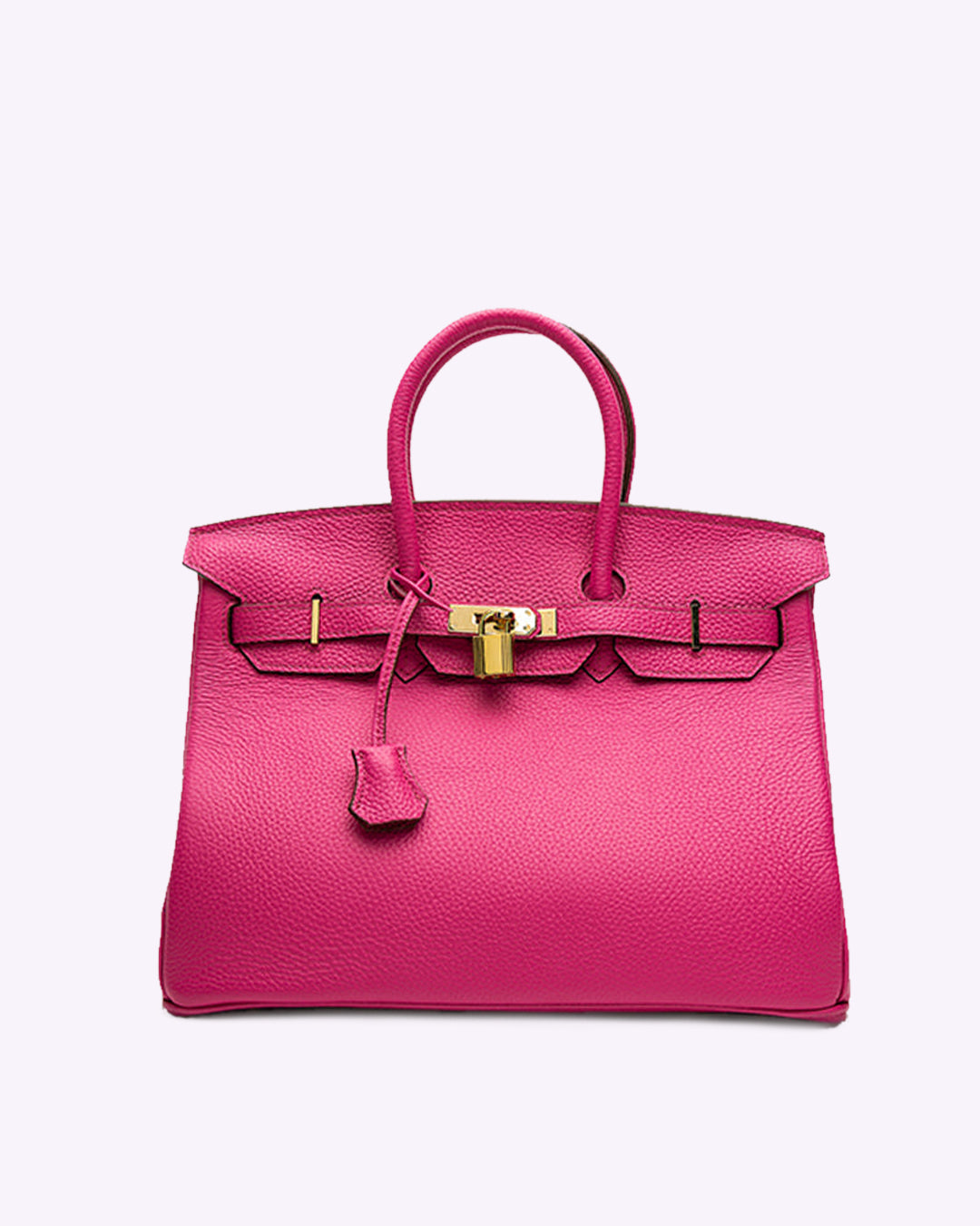 Women's Large Leather Top-Handle Handbag
