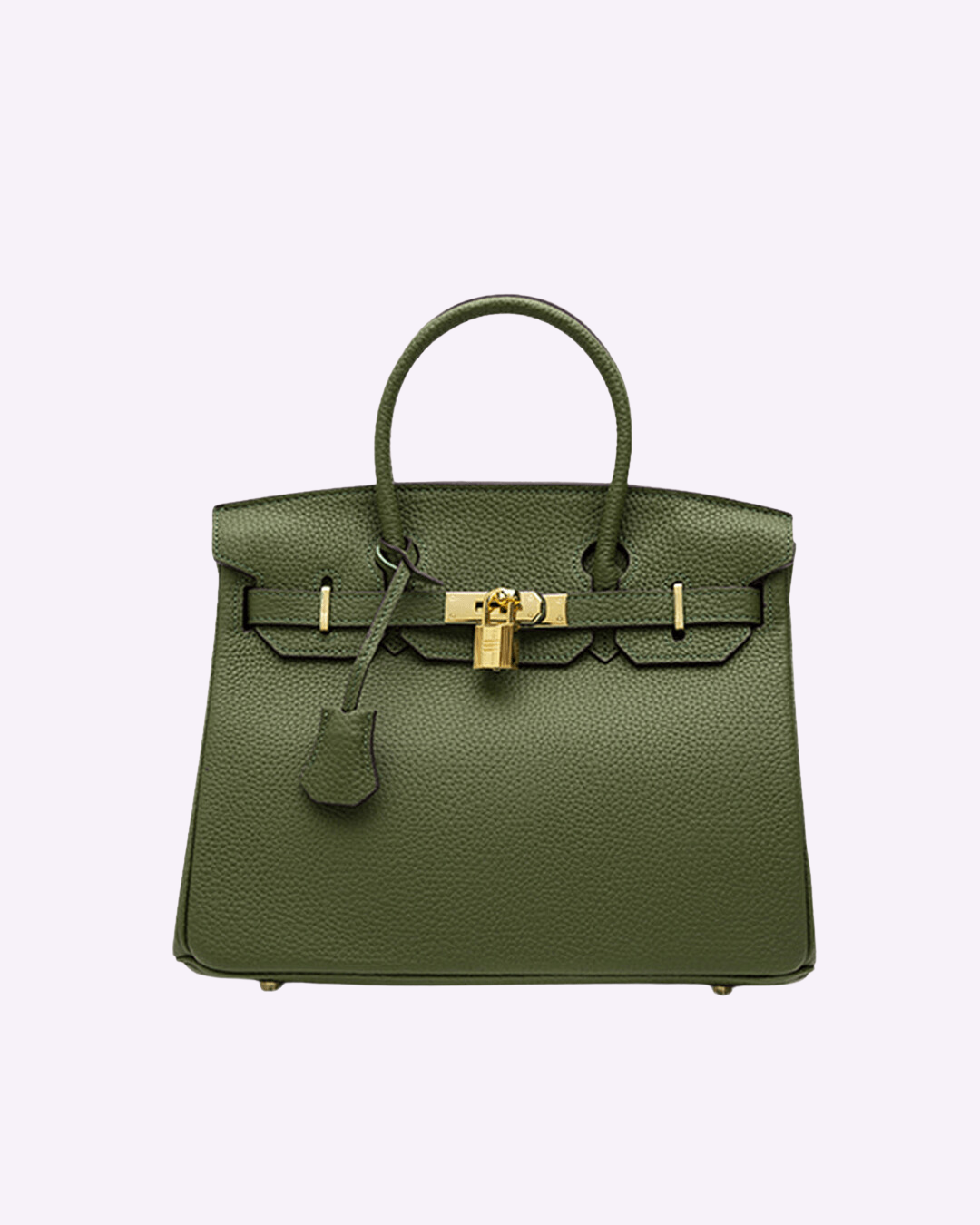 Women's Large Leather Top-Handle Handbag