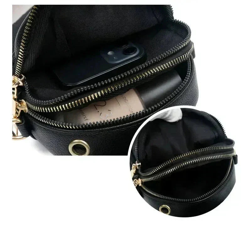 Women's Yenthle Vegan Leather Retro Shoulder Bag
