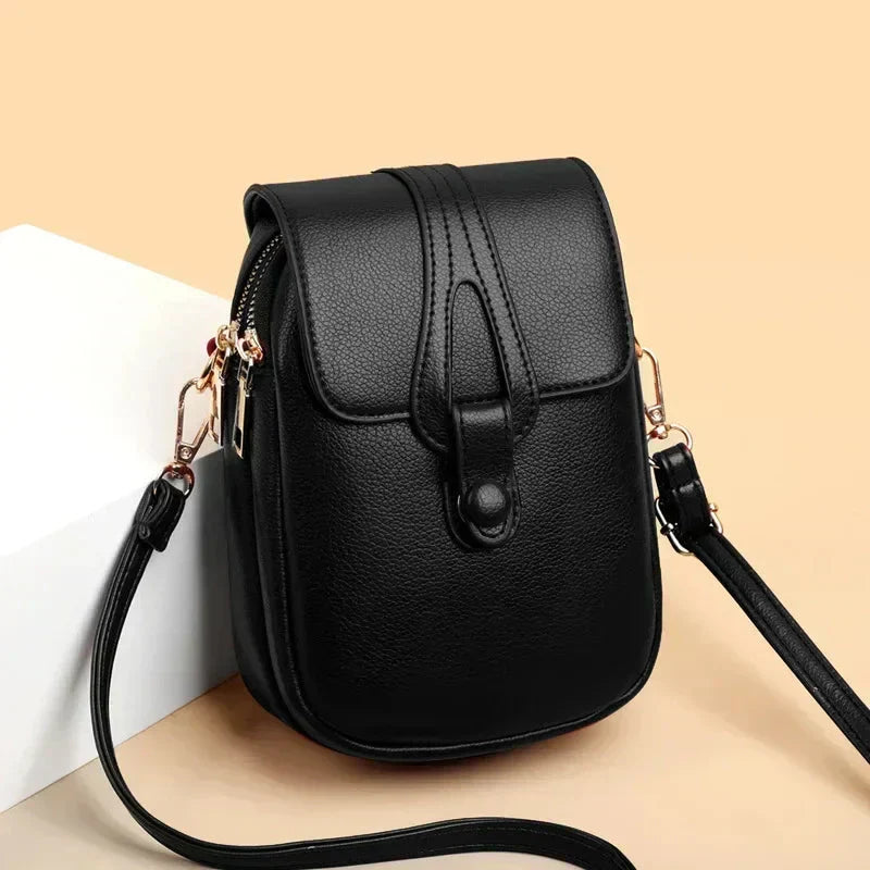 Women's Yenthle Vegan Leather Retro Shoulder Bag