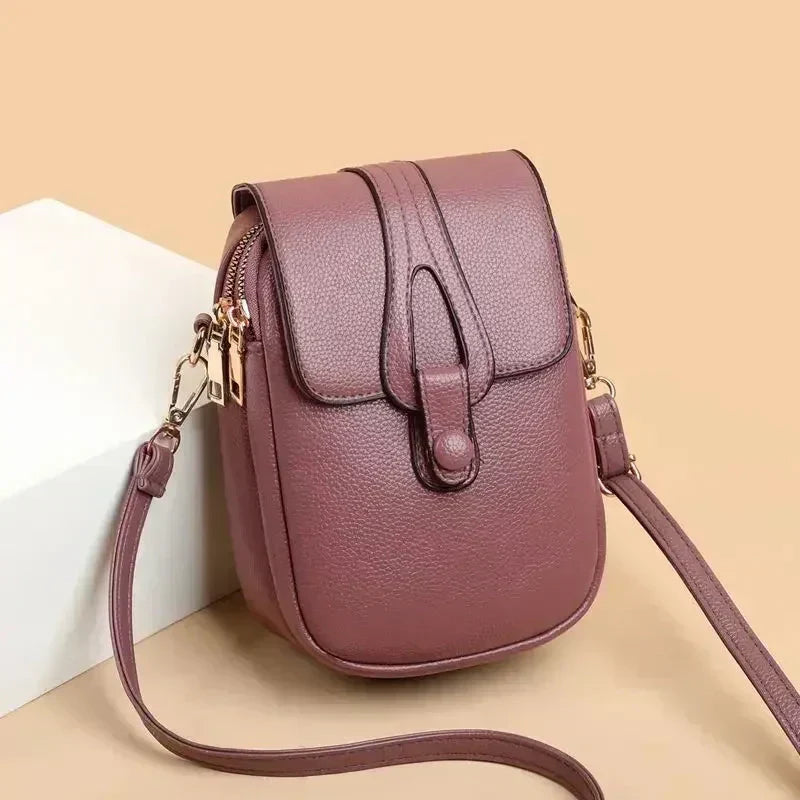 Women's Yenthle Vegan Leather Retro Shoulder Bag