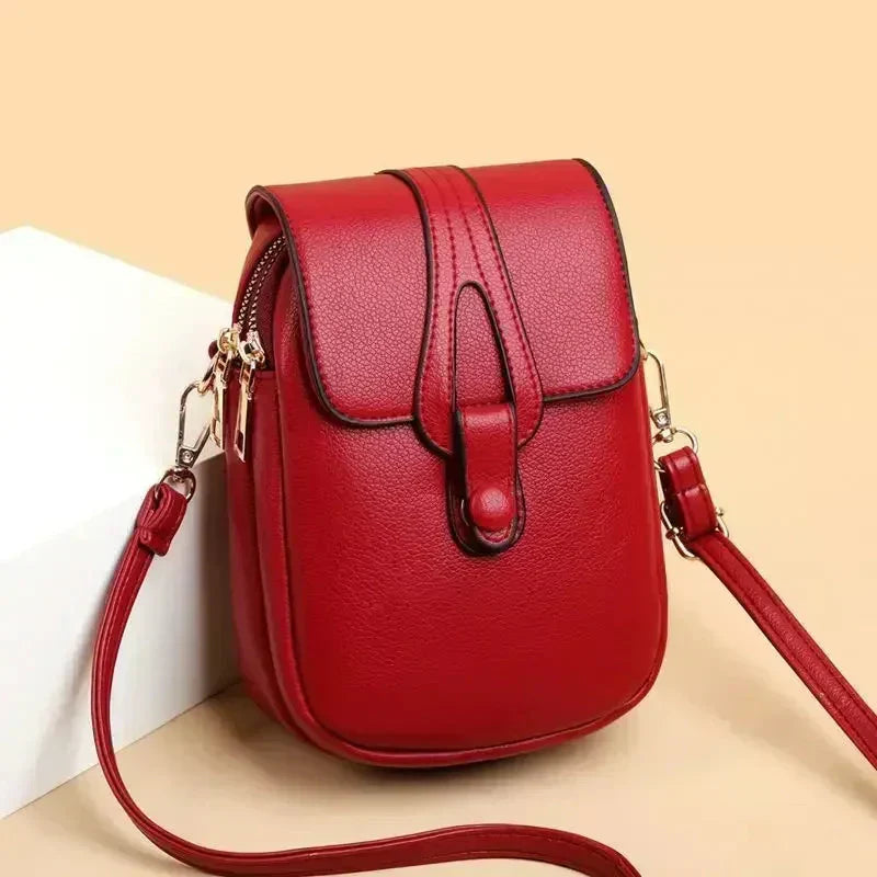 Women's Yenthle Vegan Leather Retro Shoulder Bag