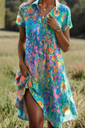 Women's Coastal Boho Summer Dress