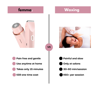 Femma Glow 2 in 1 Bikini Trimmer & Shaver