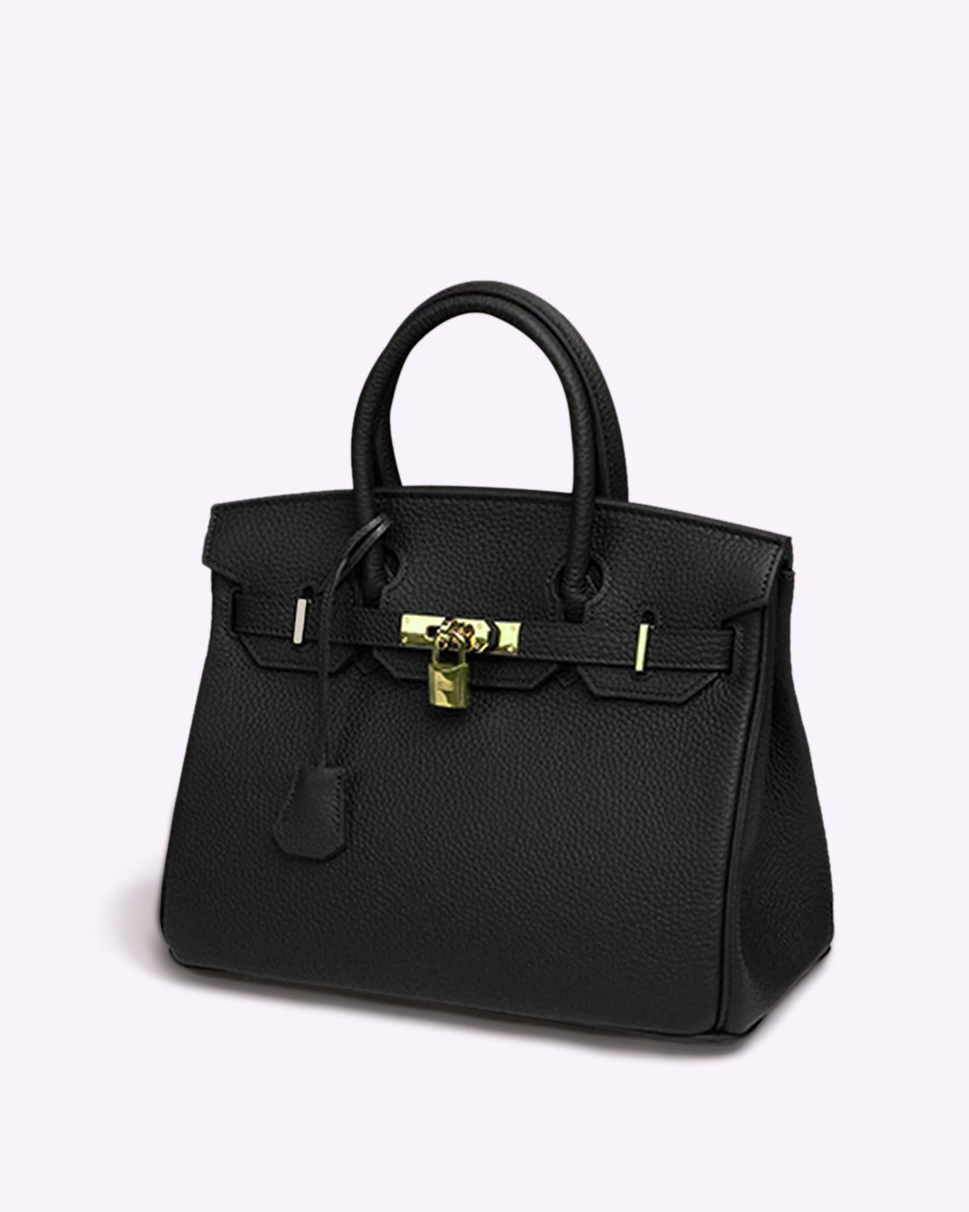 Women's Large Leather Top-Handle Handbag