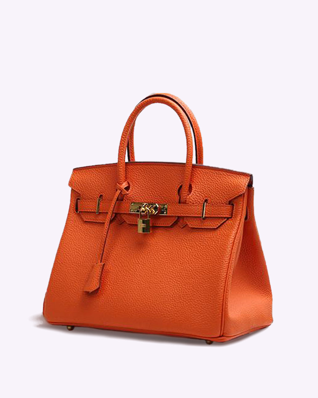 Women's Large Leather Top-Handle Handbag