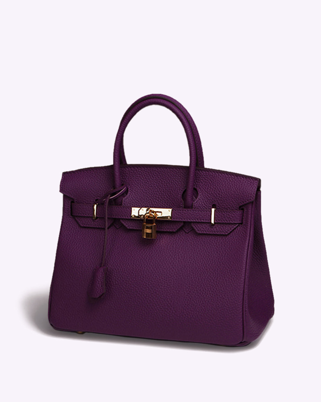 Women's Large Leather Top-Handle Handbag