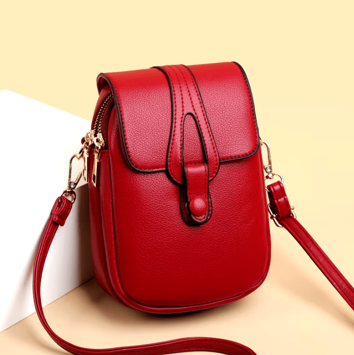 Women's Yenthle Vegan Leather Retro Shoulder Bag