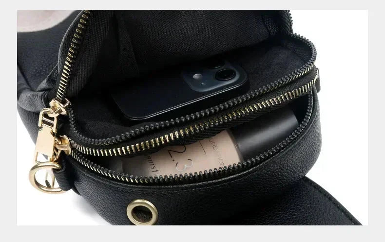Women's Yenthle Vegan Leather Retro Shoulder Bag
