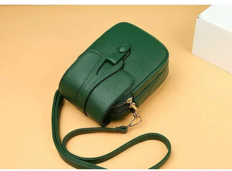 Women's Yenthle Vegan Leather Retro Shoulder Bag