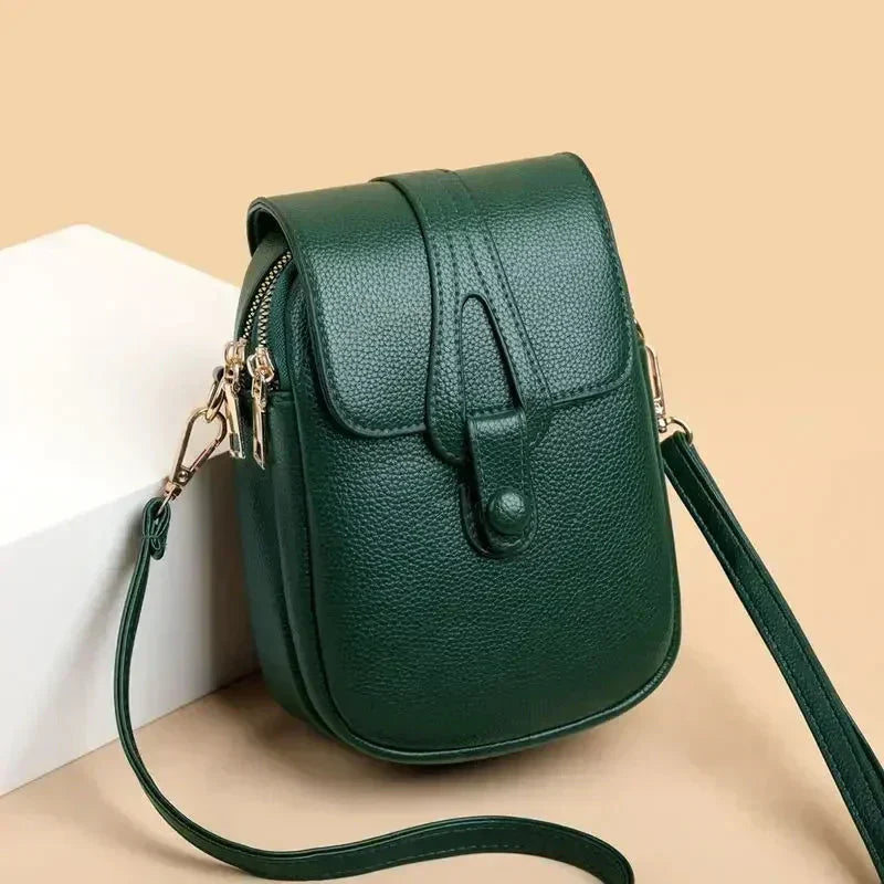 Women's Yenthle Vegan Leather Retro Shoulder Bag