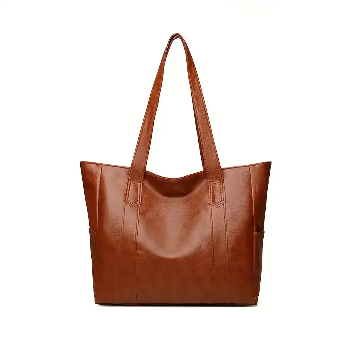 Women's Genuine Leather Shoulder Bag with Single Strap